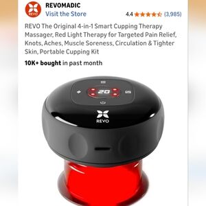REVO Smart Cupping Therapy Massager
